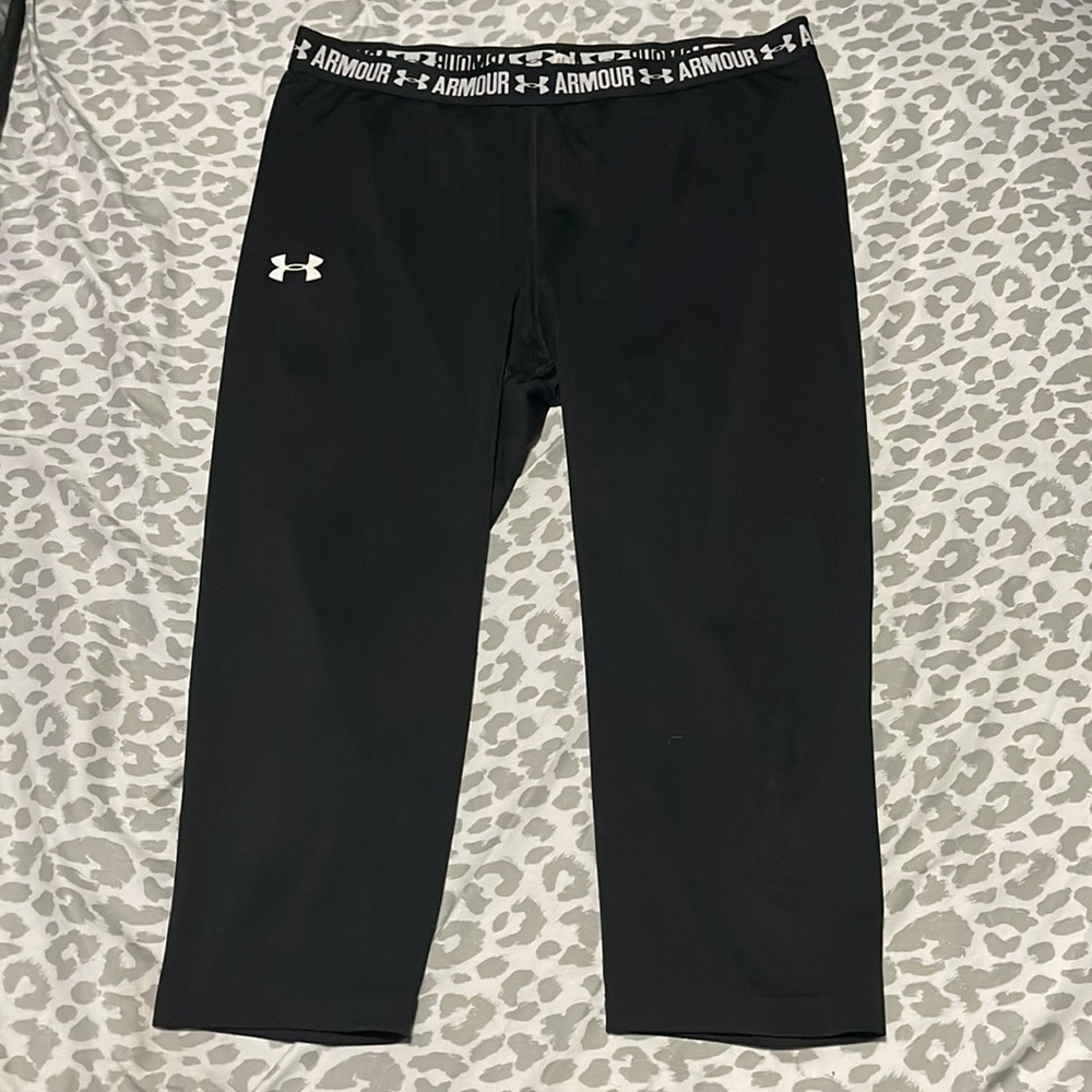 under armour crop leggings